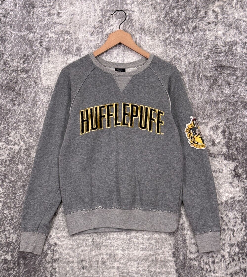 Universal Studios Sweatshirt Small Adult Unisex Hufflepuff Harry Potter